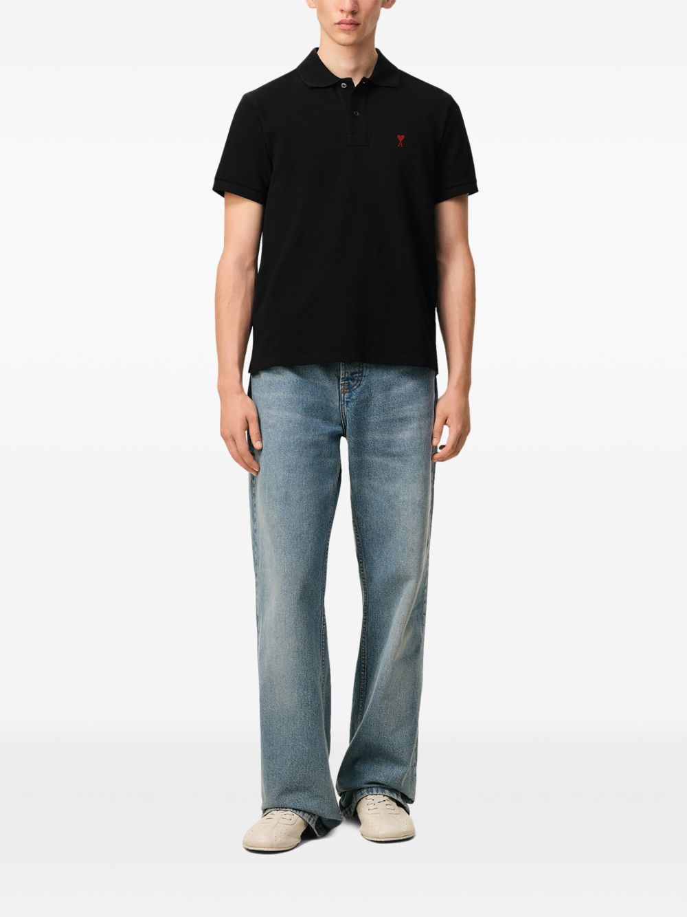 Ami Paris Men's T-Shirts And Polos Black
