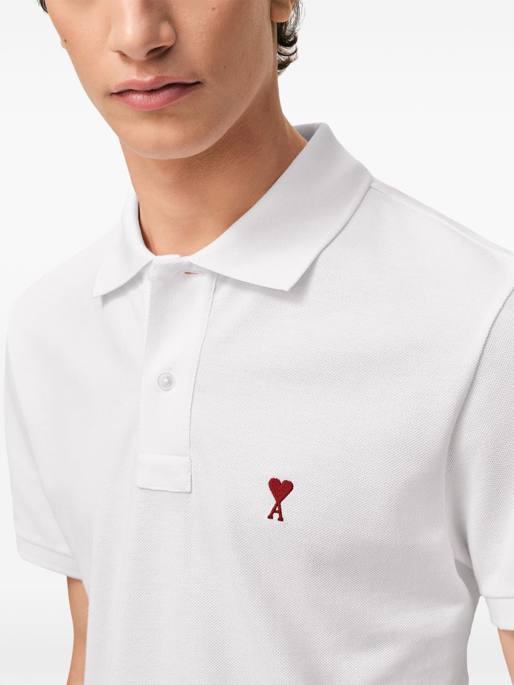 Ami Paris Men's T-Shirts And Polos White