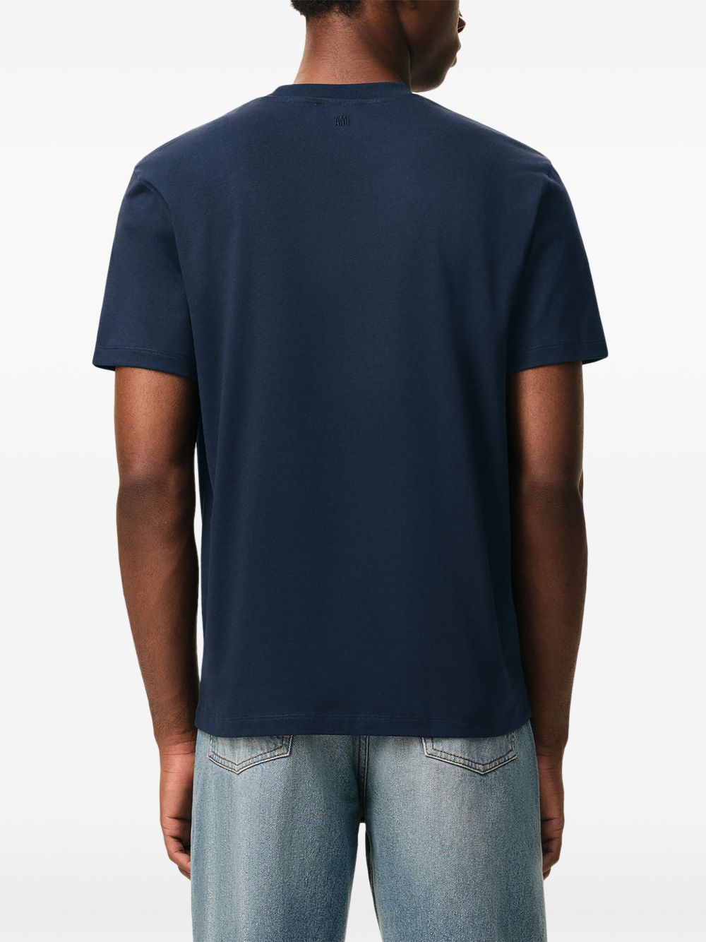Ami Paris Men's T-Shirts And Polos Navy
