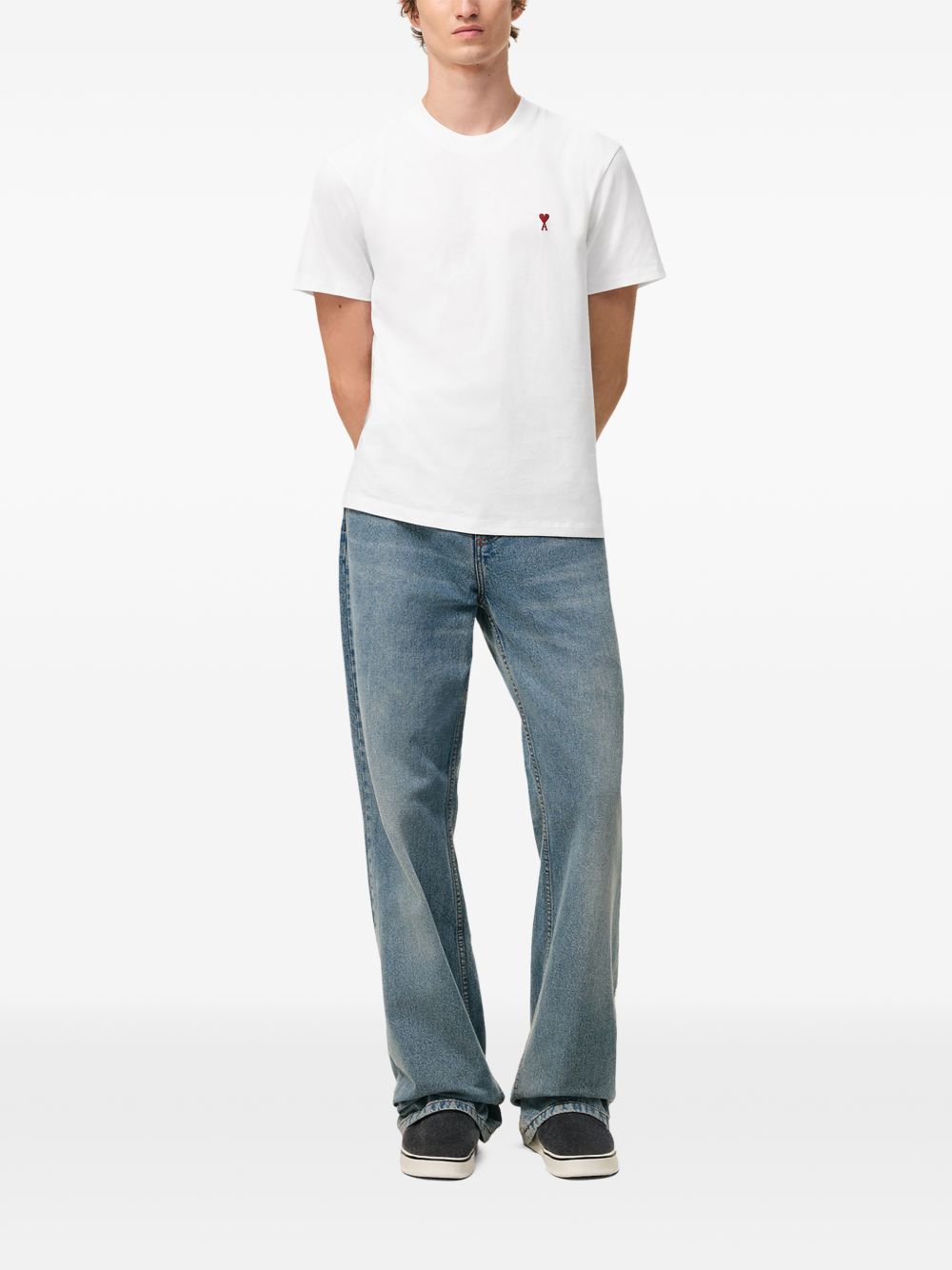 Ami Paris Women's T-Shirts And Polos White