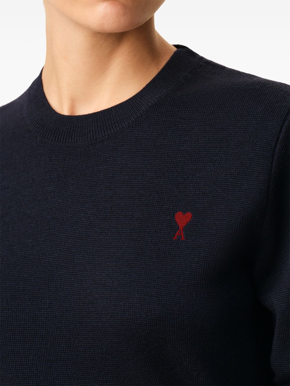 Ami Paris Women's Sweaters Navy