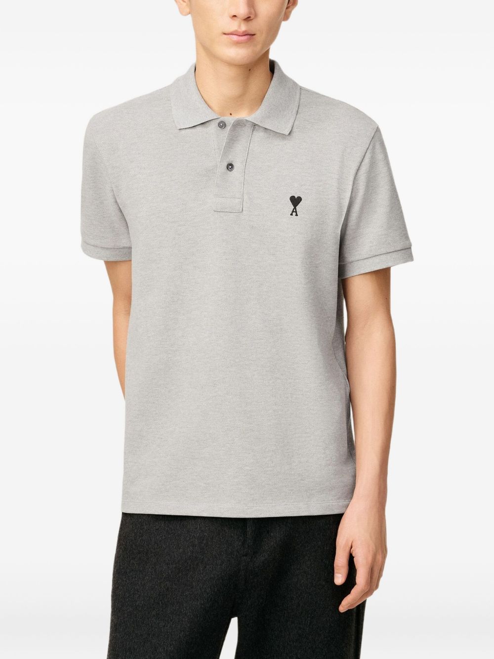 Ami Paris Men's T-Shirts And Polos Grey