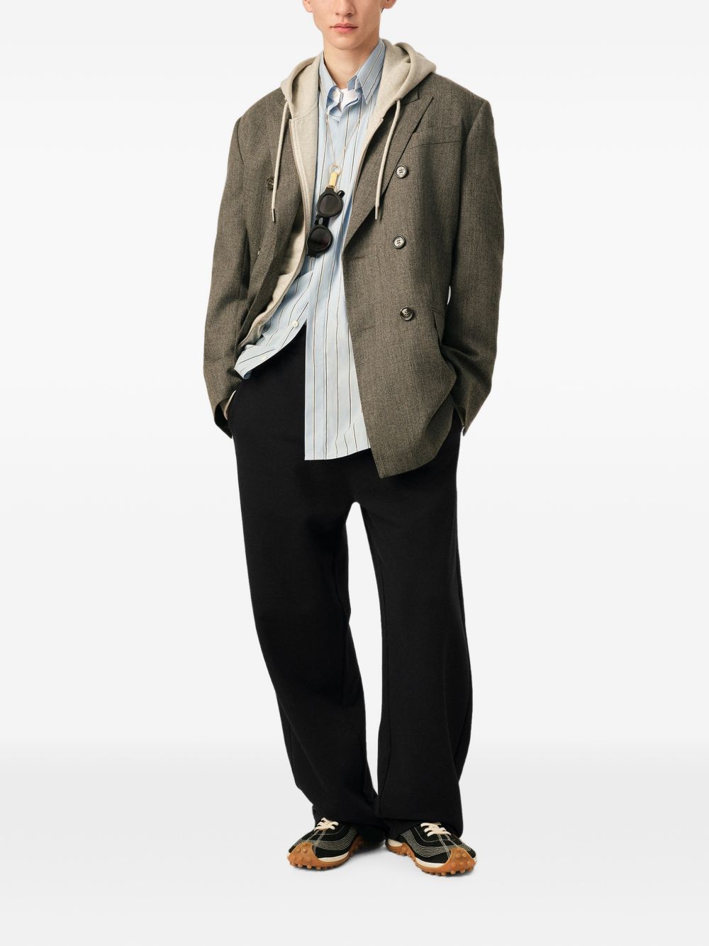 Ami Paris Men's Trousers Black