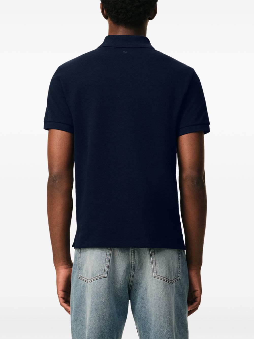 Ami Paris Men's T-Shirts And Polos Navy