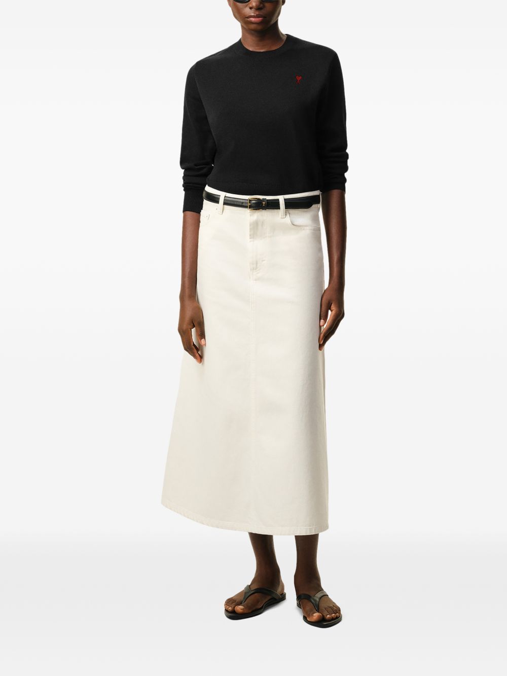 Ami Paris Women's Sweaters Black