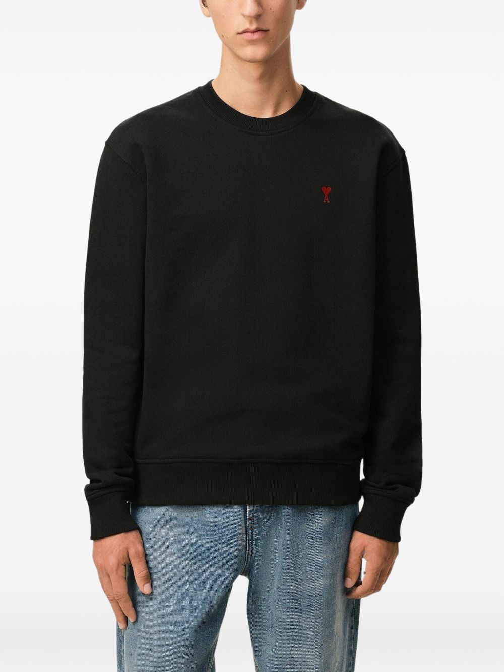 Ami Paris Men's Sweaters Black