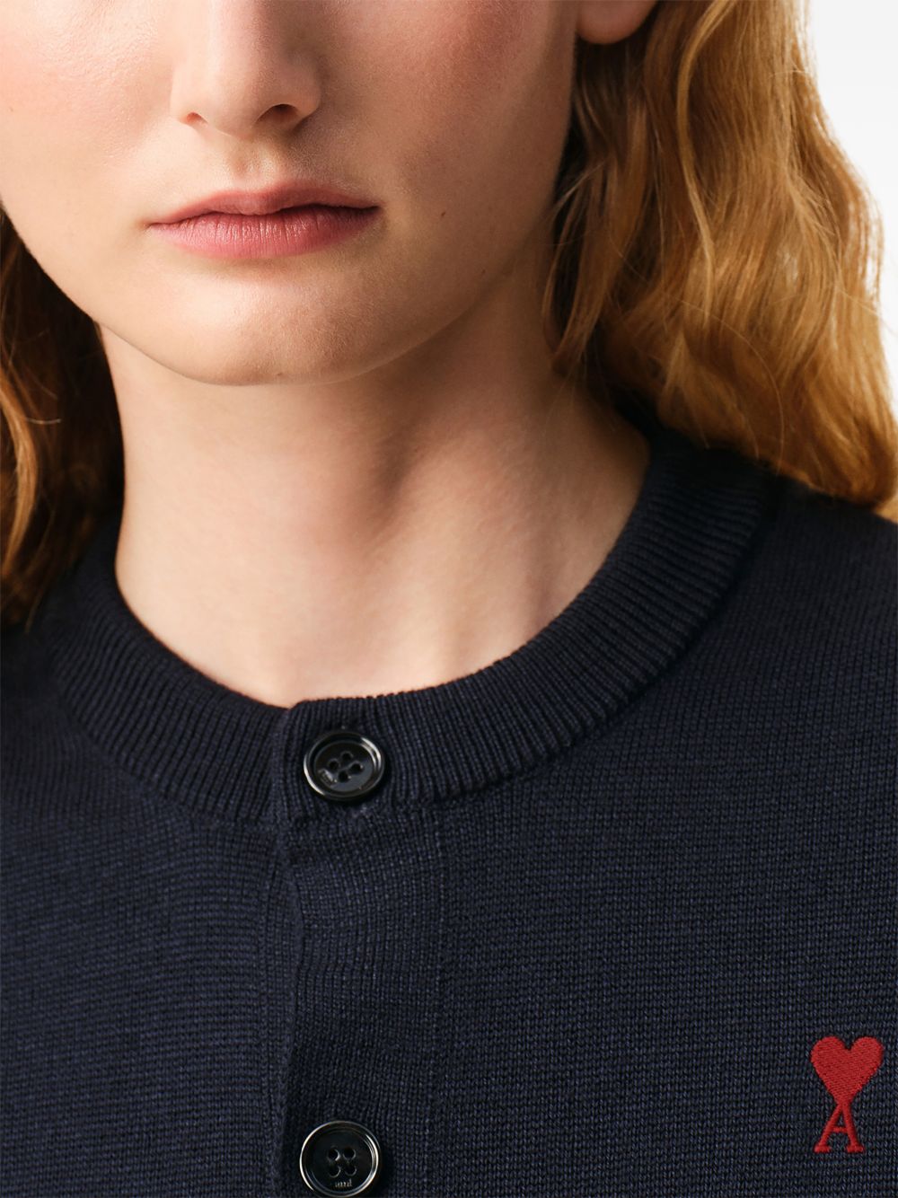 Ami Paris Women's Sweaters Navy