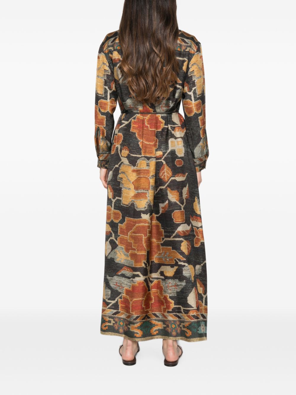 Pierre Louis Mascia Women's Dresses Brown
