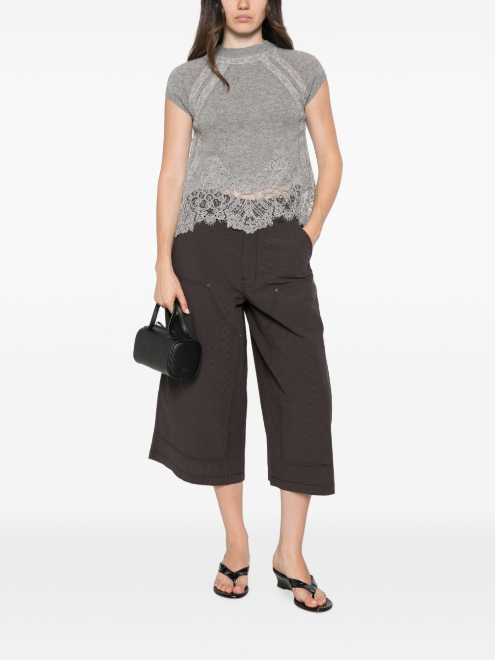 Ermanno Scervino Women's Top Grey