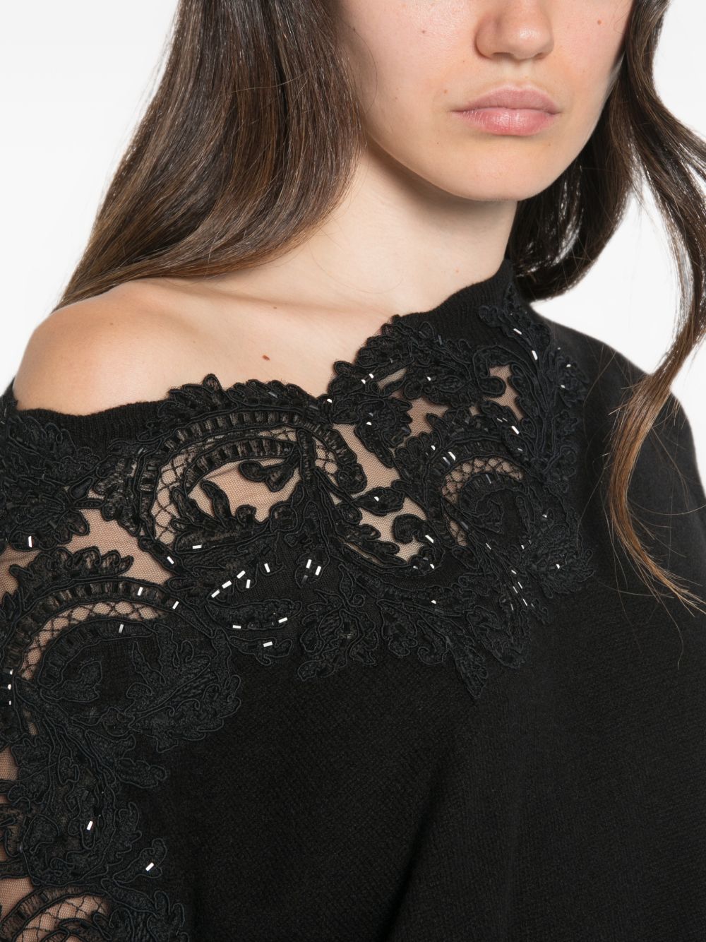 Ermanno Scervino Women's Sweaters Black
