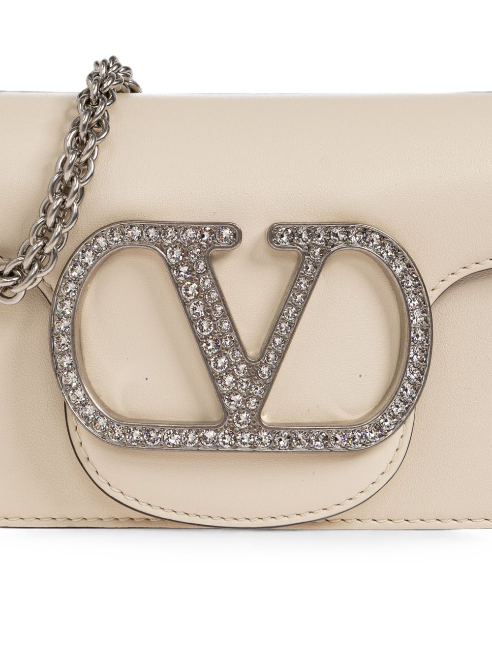Valentino Garavani Women's Vlogo Crystal Embellished Bag