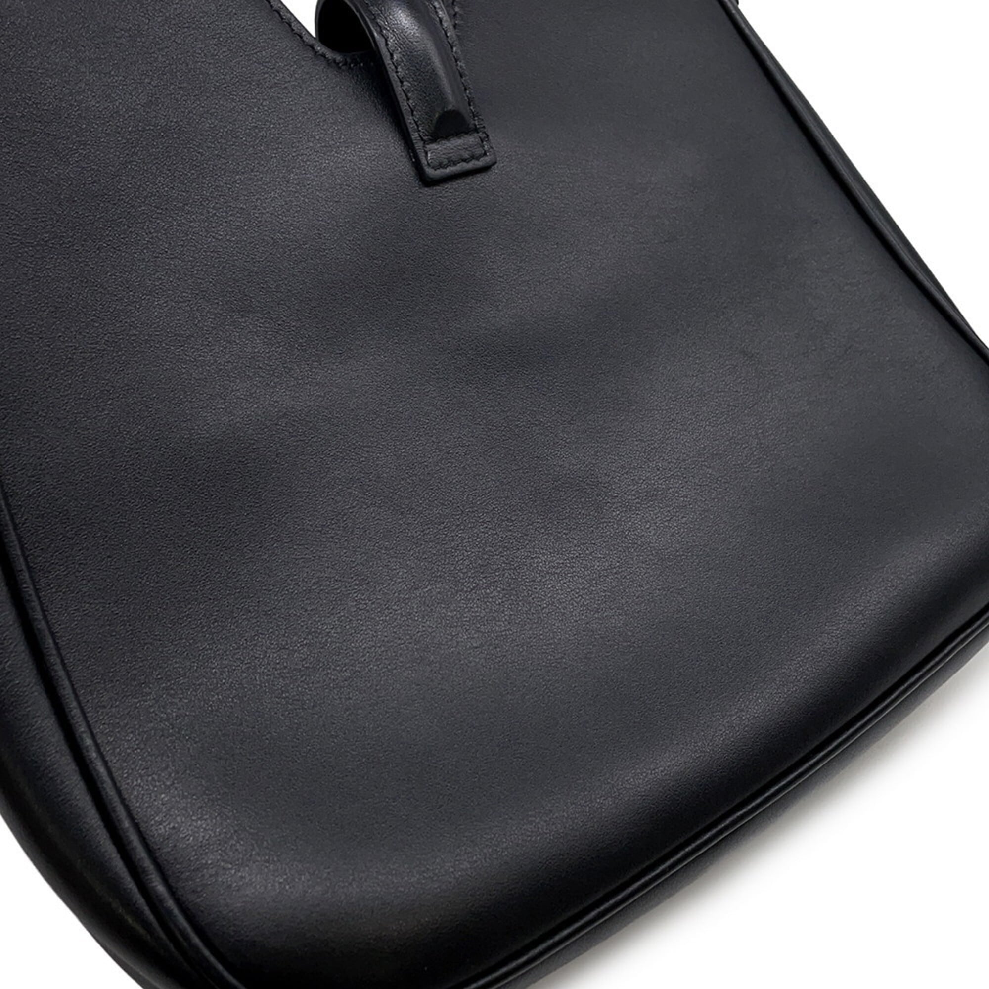 Celine Black Leather Handbag Shoulder Bag (Pre-Owned)