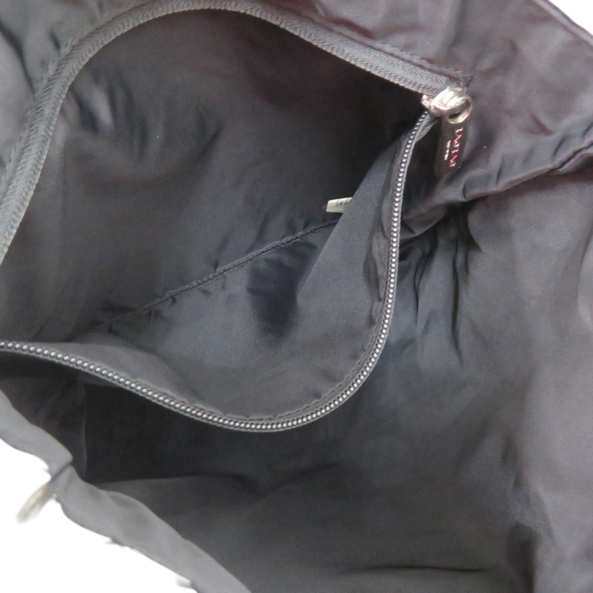 Issey Miyake Black Gray Cotton Tote Bag (Pre-Owned)