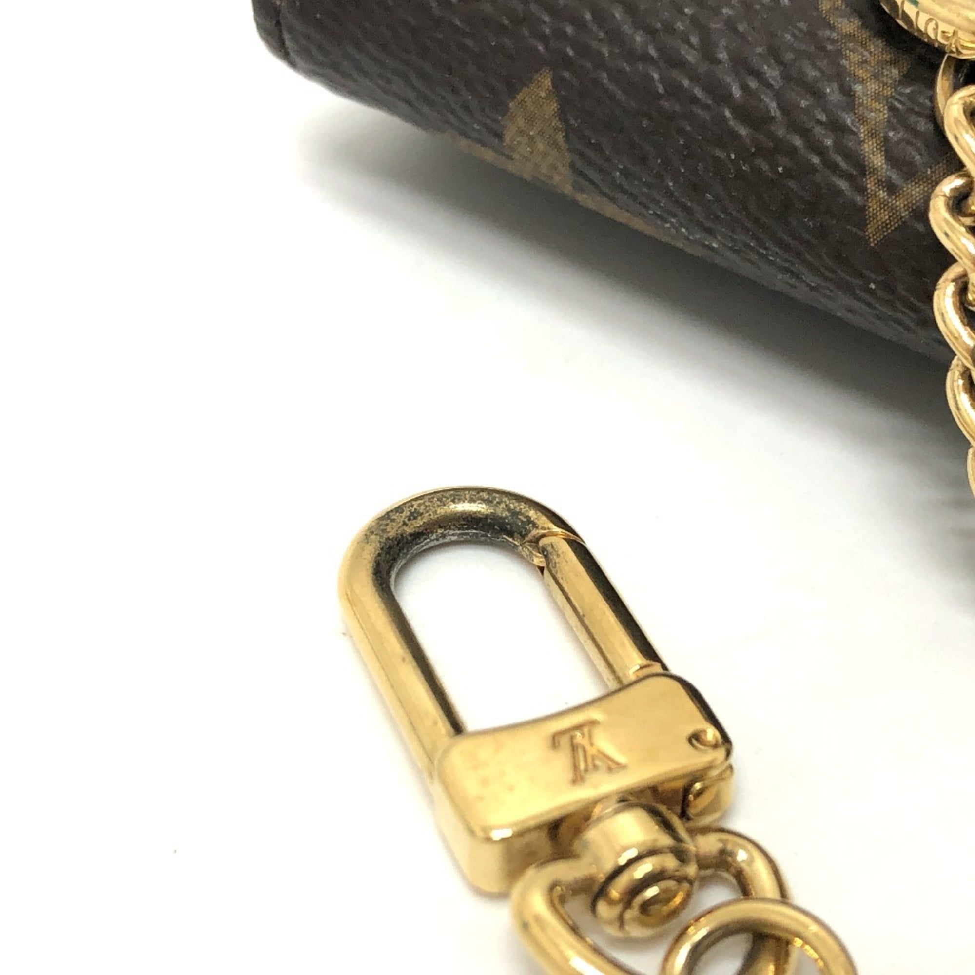 Louis Vuitton Monogram Brown Monogram Pouch (Pre-Owned)