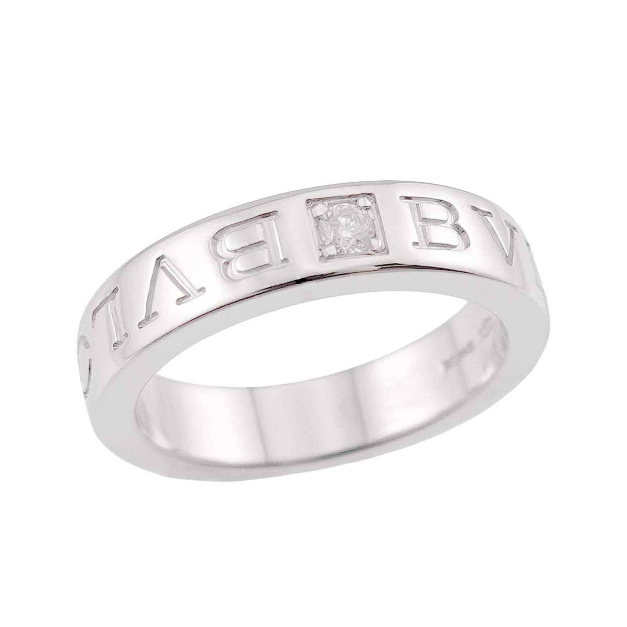 Bvlgari White Gold (18K) Band Ring (Pre-Owned)