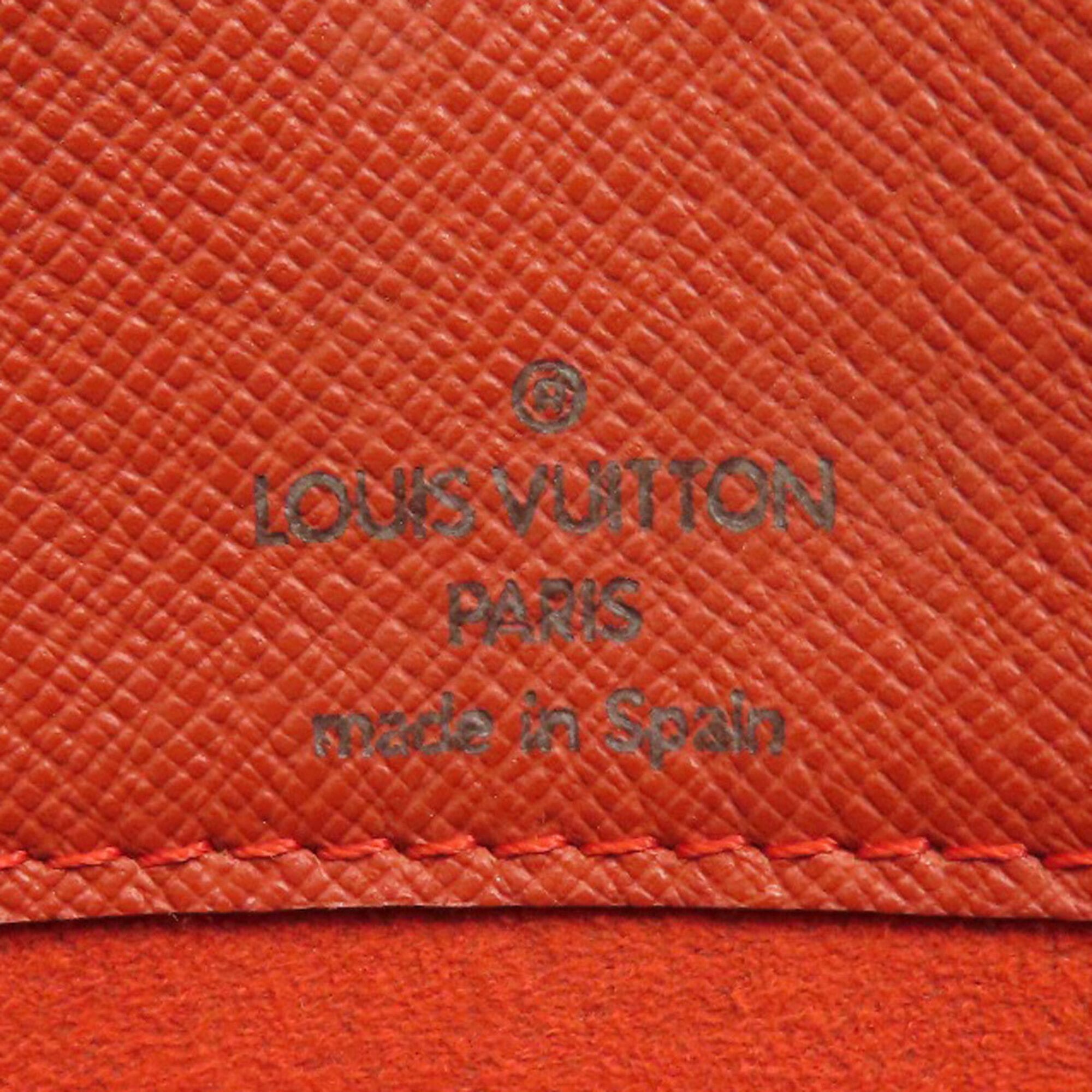 Louis Vuitton Brown Damier Canvas Ebene Damier Canvas Shoulder Bag (Pre-Owned)