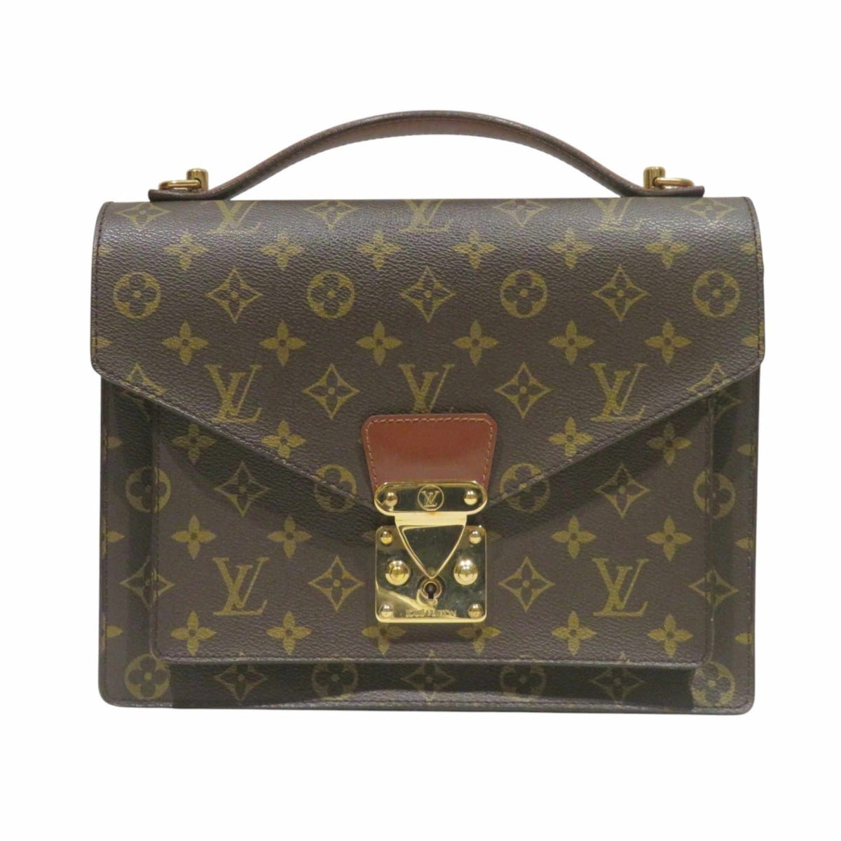 Louis Vuitton Brown Monogram Handbag (Pre-Owned)