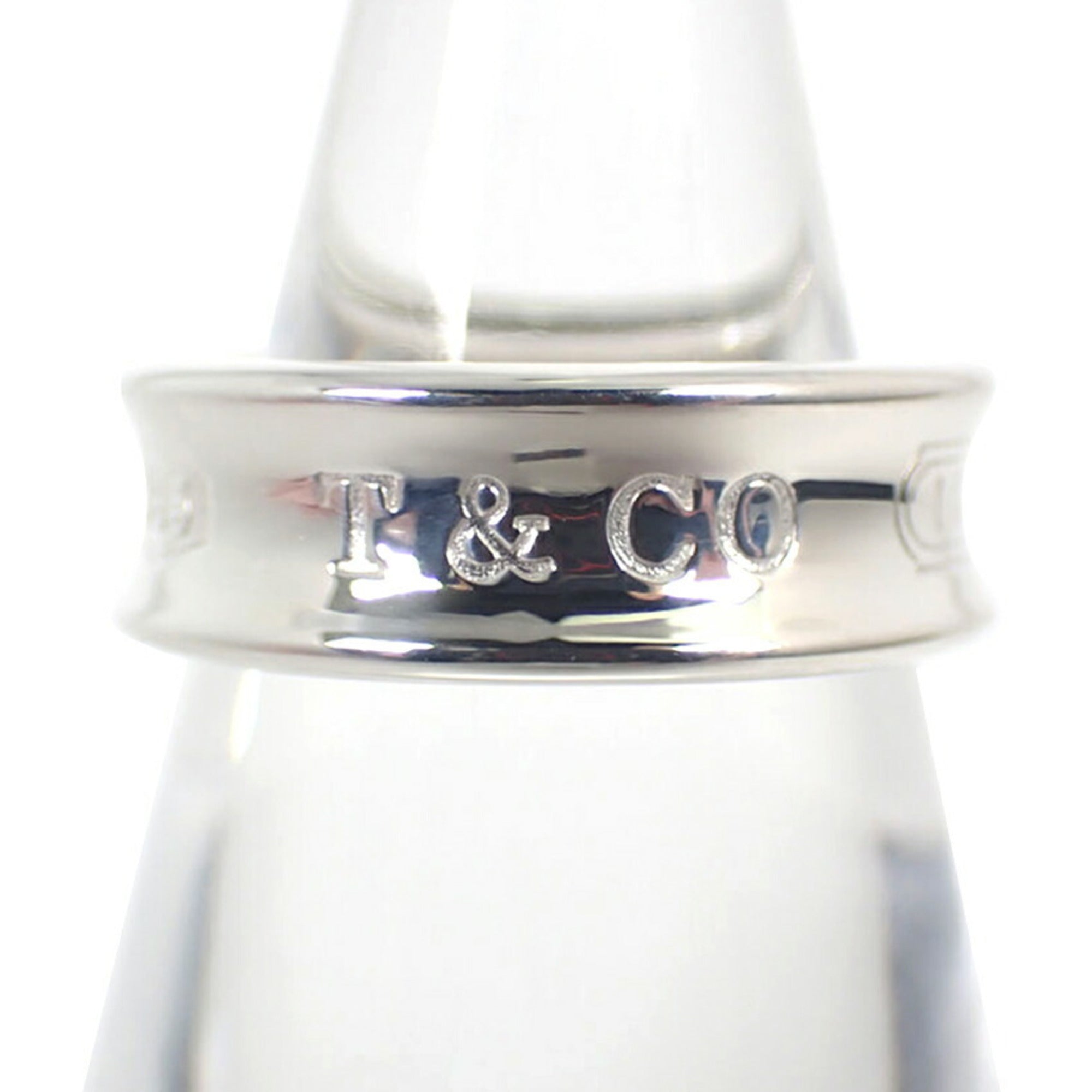 Tiffany Sterling Silver 925 Band Ring (Pre-Owned)