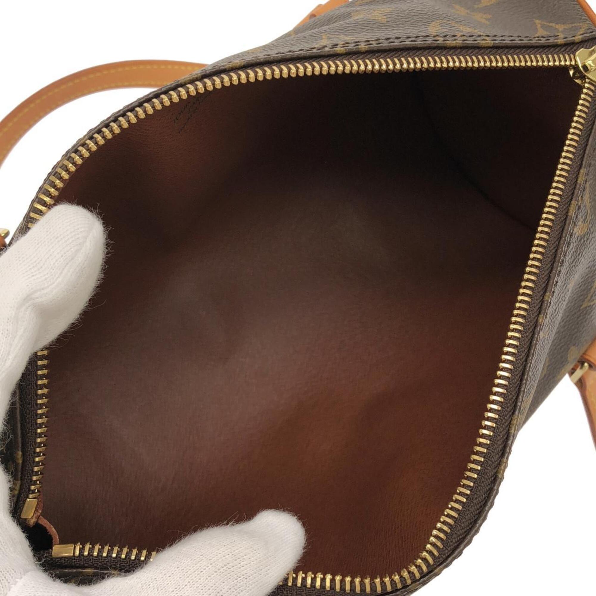 Louis Vuitton Marron Coated Canvas Handbag (Pre-Owned)