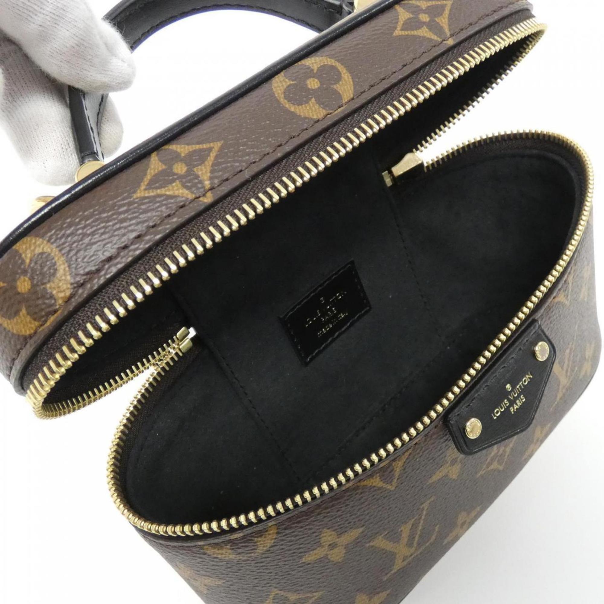 Louis Vuitton Monogram Reverse Marron Coated Canvas Pouch (Pre-Owned)