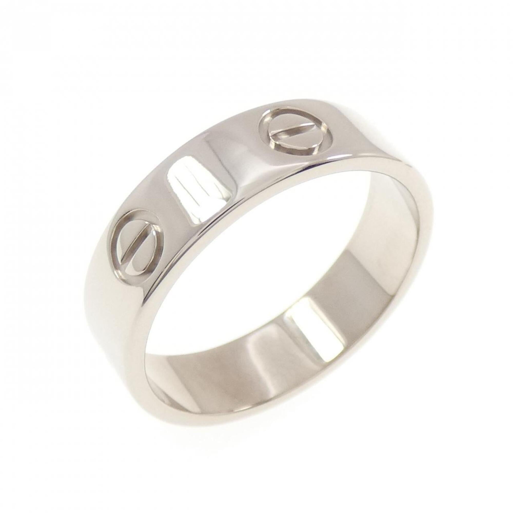 Cartier White Gold White Gold (18K) Band Ring (Pre-Owned)