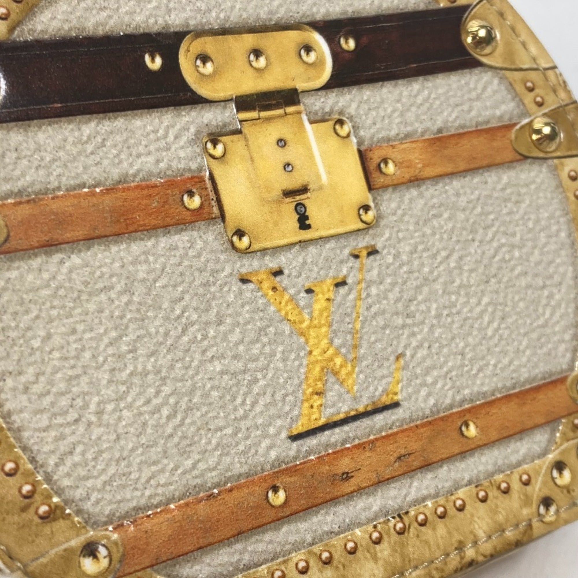 Louis Vuitton Beige Coin Purse/Coin Case (Pre-Owned)