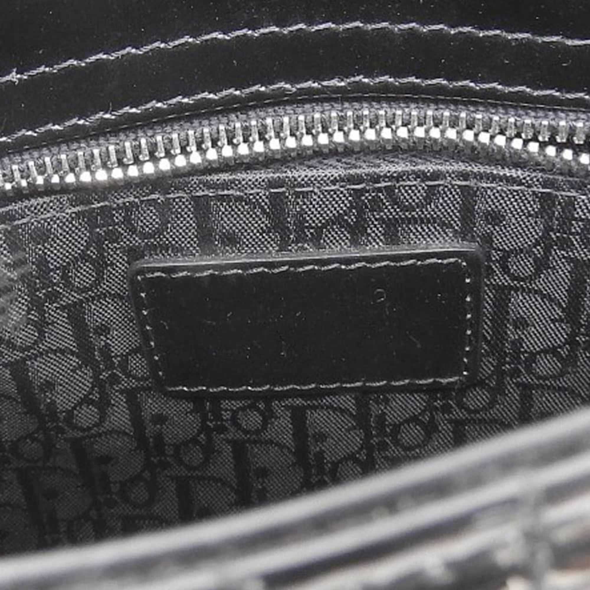 Christian Dior Black Leather Handbag (Pre-Owned)