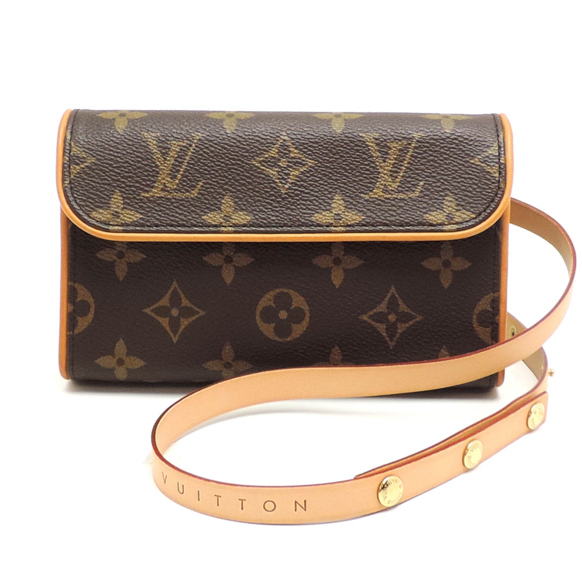 Louis Vuitton Brown Monogram Pochette Pouch (Pre-Owned)