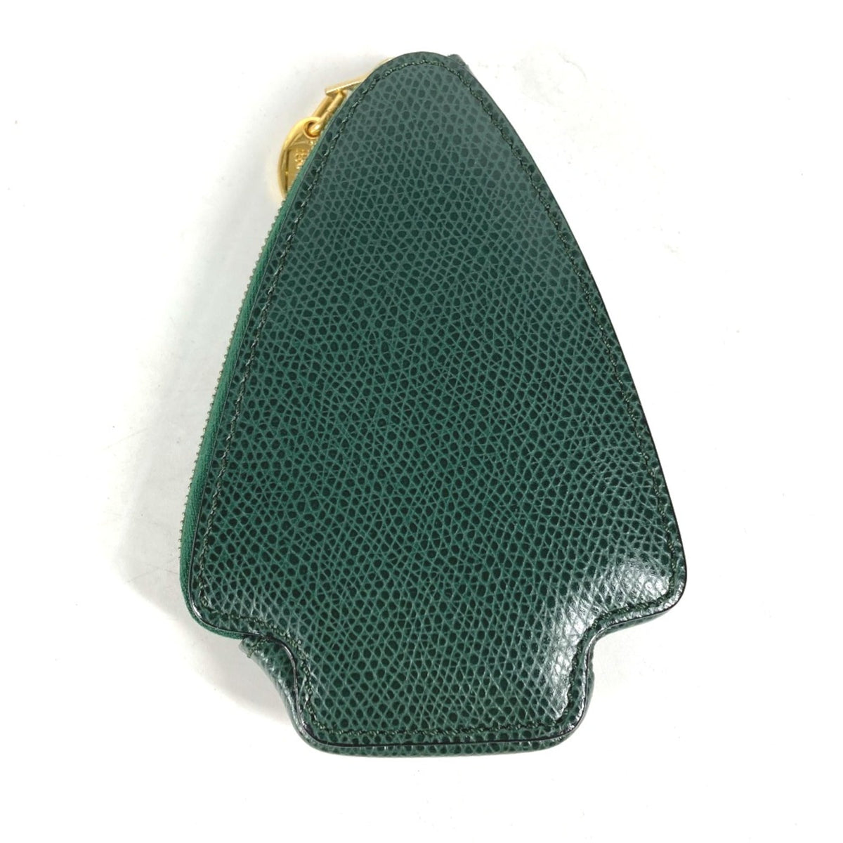 Celine Green Leather Pouch (Pre-Owned)