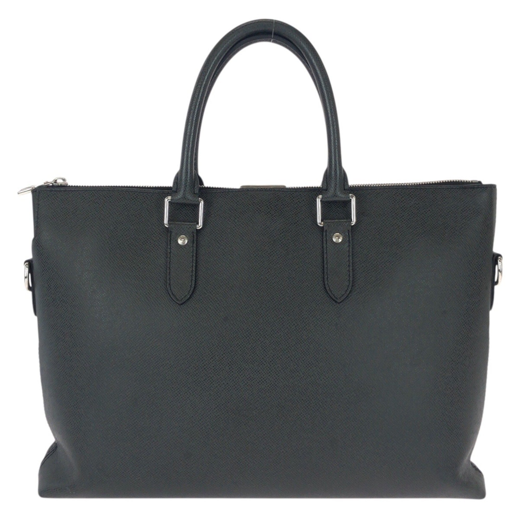 Louis Vuitton Black Leather Briefcase (Pre-Owned)