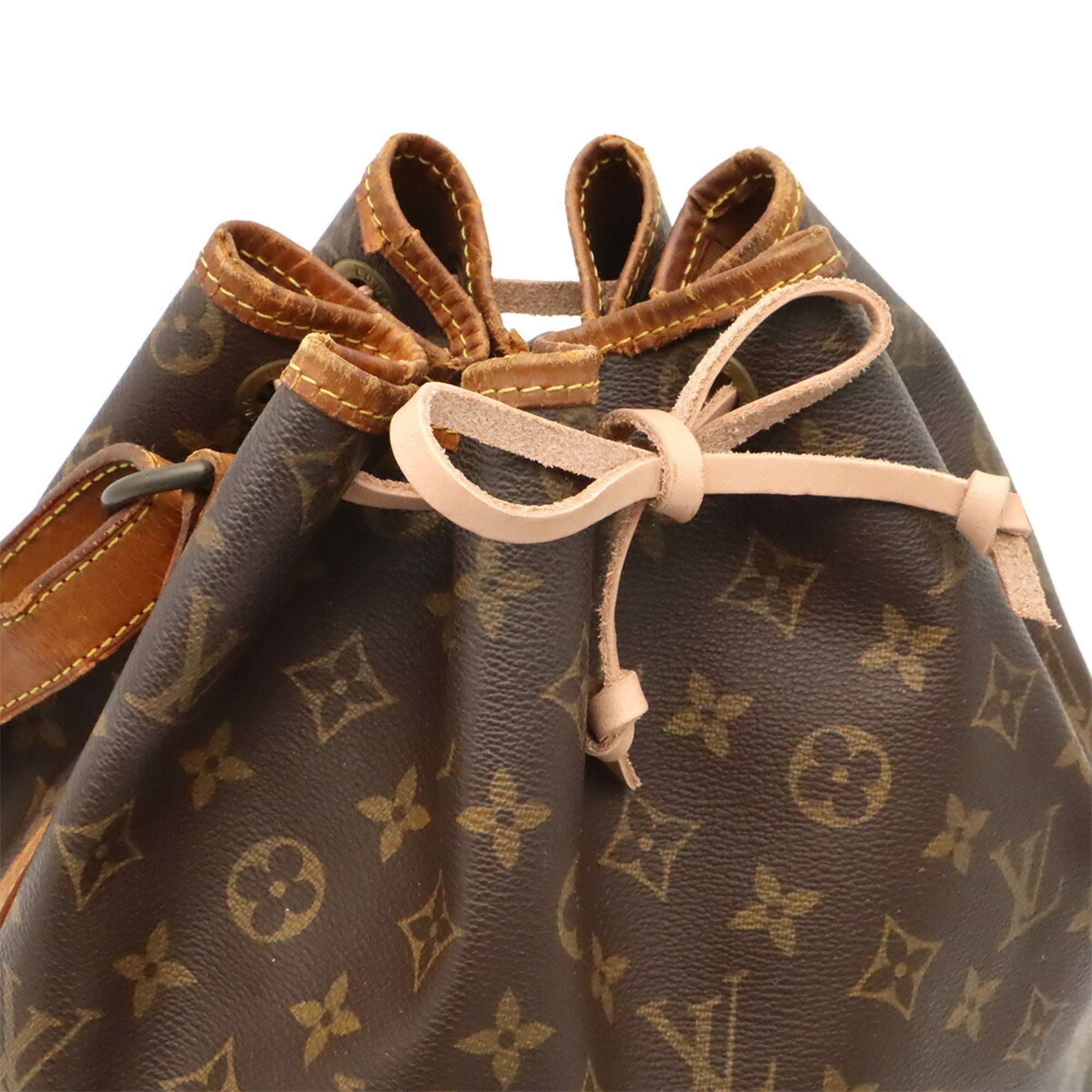 Louis Vuitton Brown Monogram Canvas Pvc Coated Canvas Shoulder Bag (Pre-Owned)