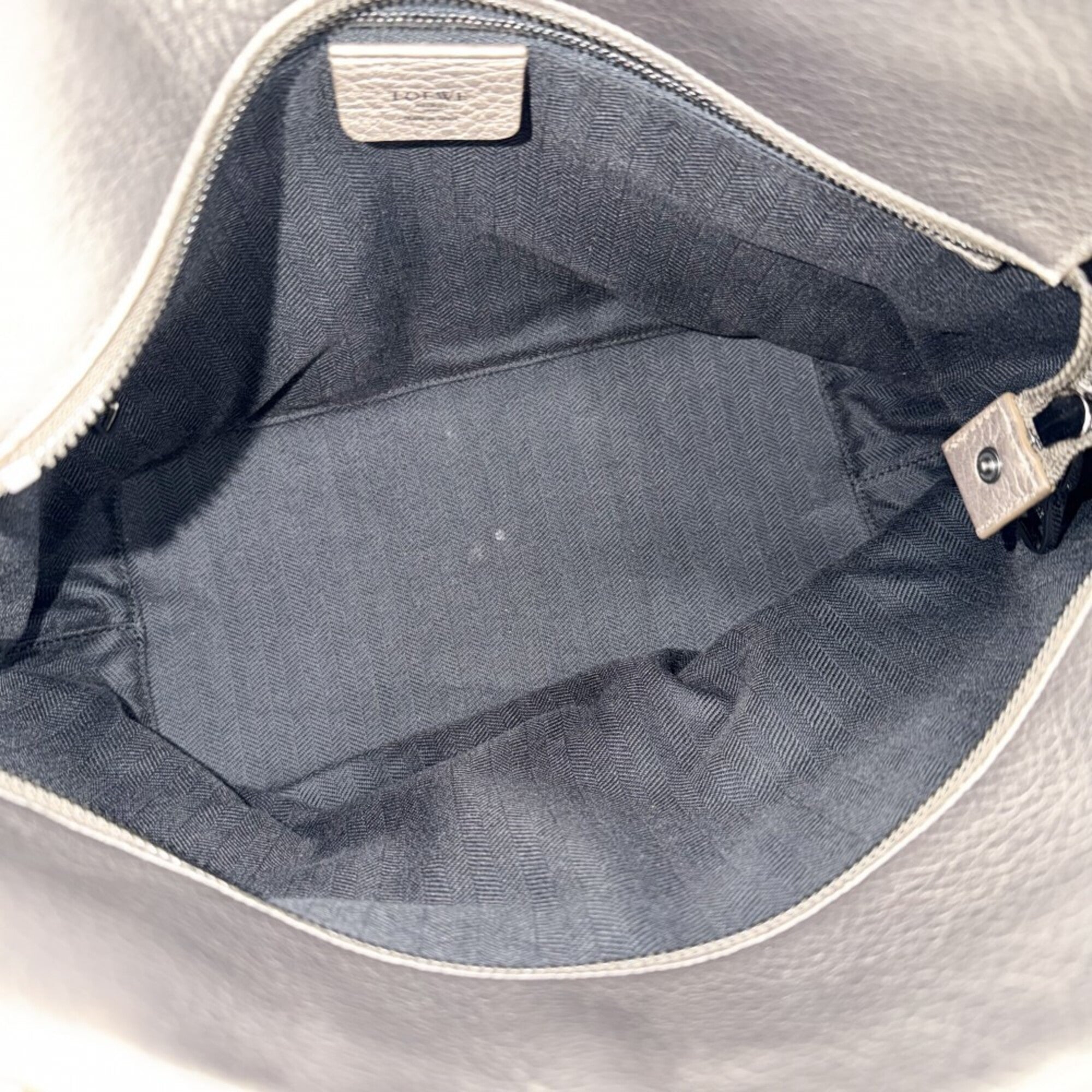 Loewe Gold Leather Handbag Tote Bag (Pre-Owned)