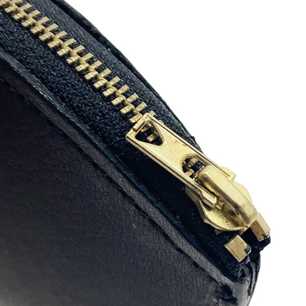 Coach Black Leather Coin Purse/Coin Case (Pre-Owned)