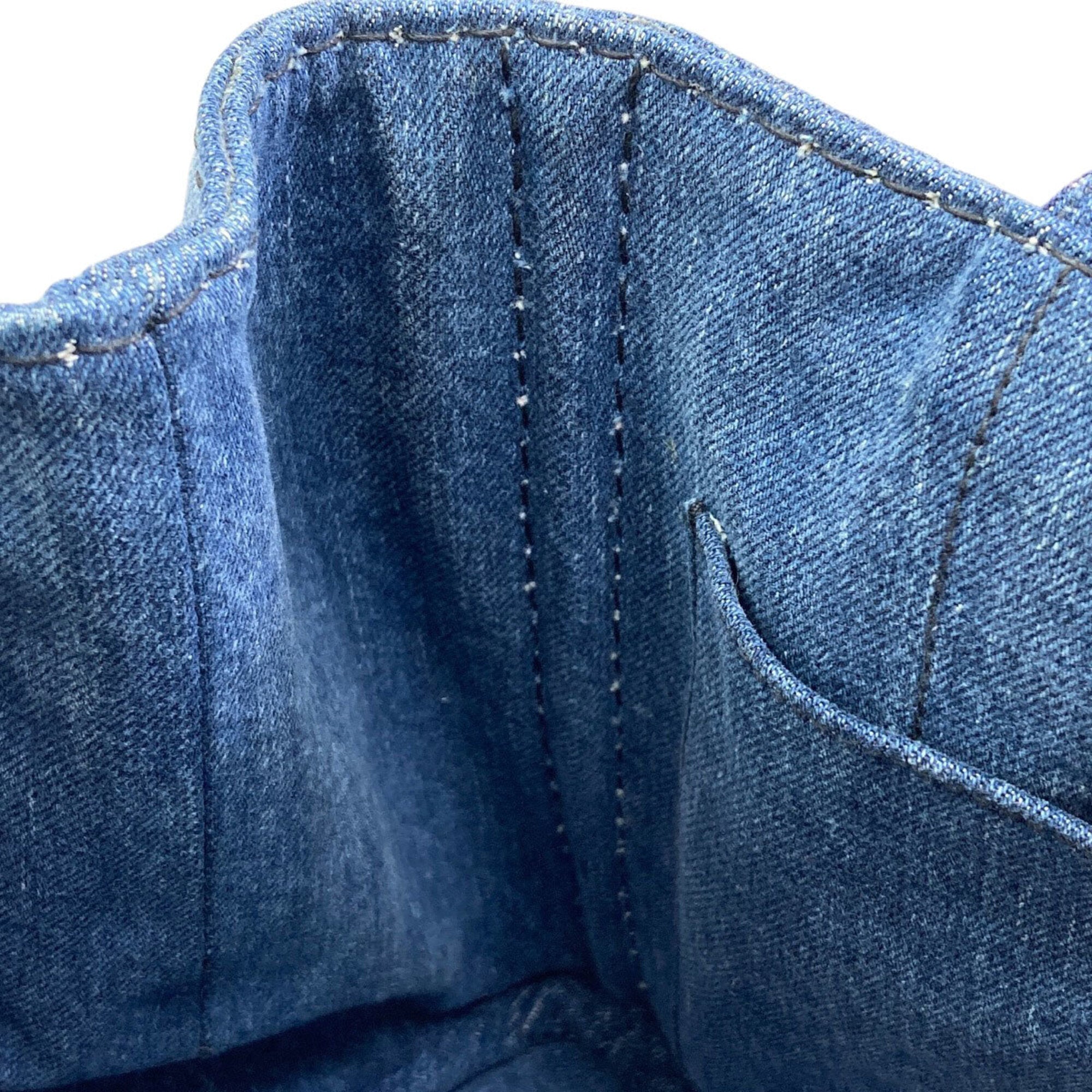 Prada Blue Denim Handbag (Pre-Owned)