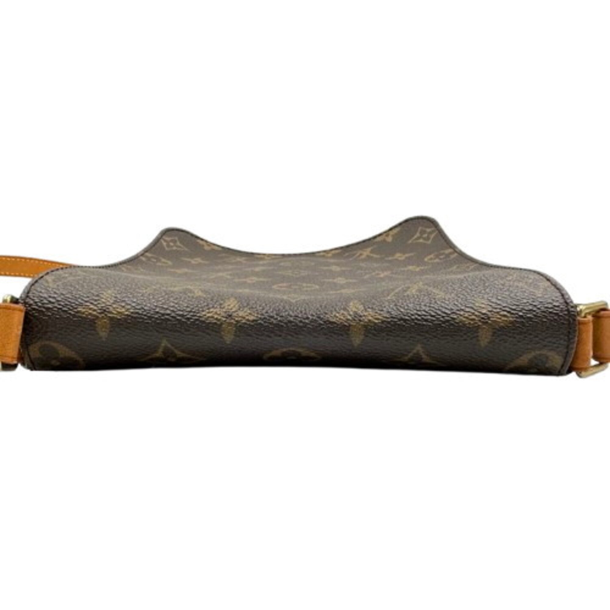 Louis Vuitton Monogram Brown Pvc Shoulder Bag (Pre-Owned)