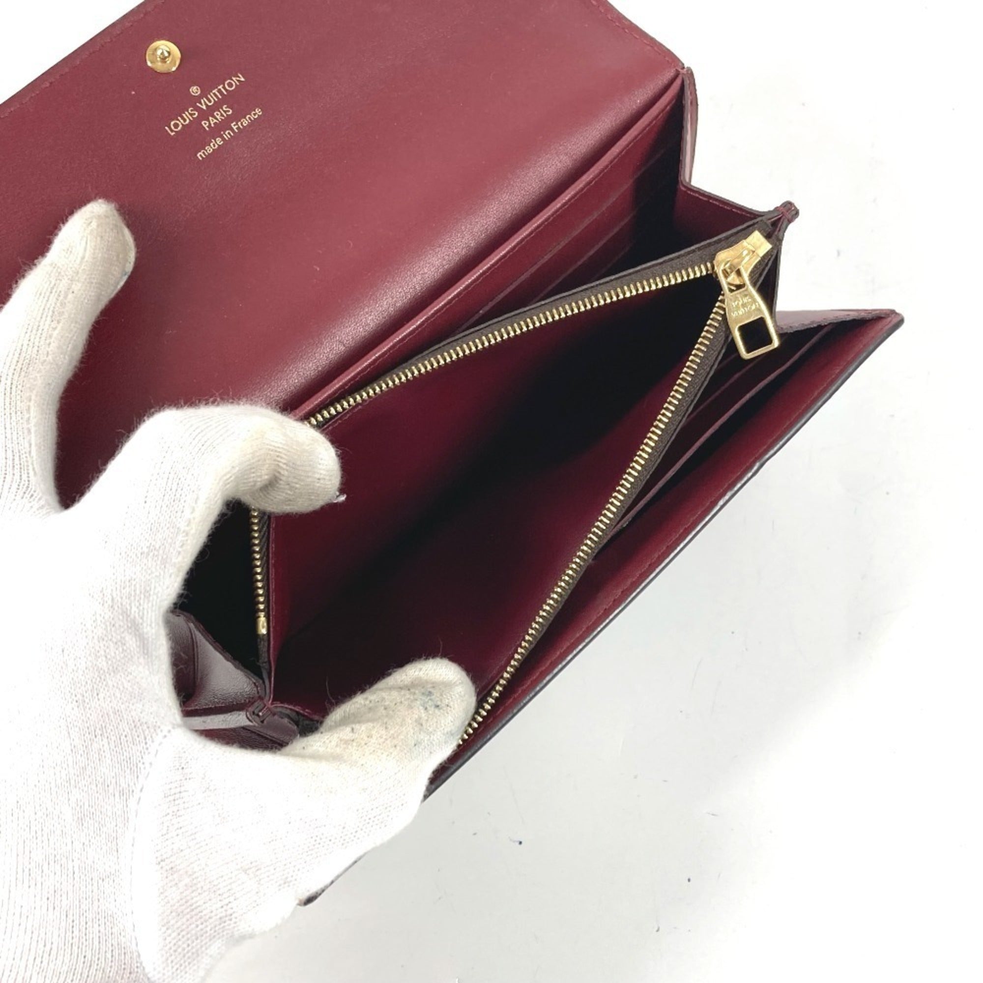 Louis Vuitton Monogram Brown Monogram Long Wallet (Bi-Fold) (Pre-Owned)