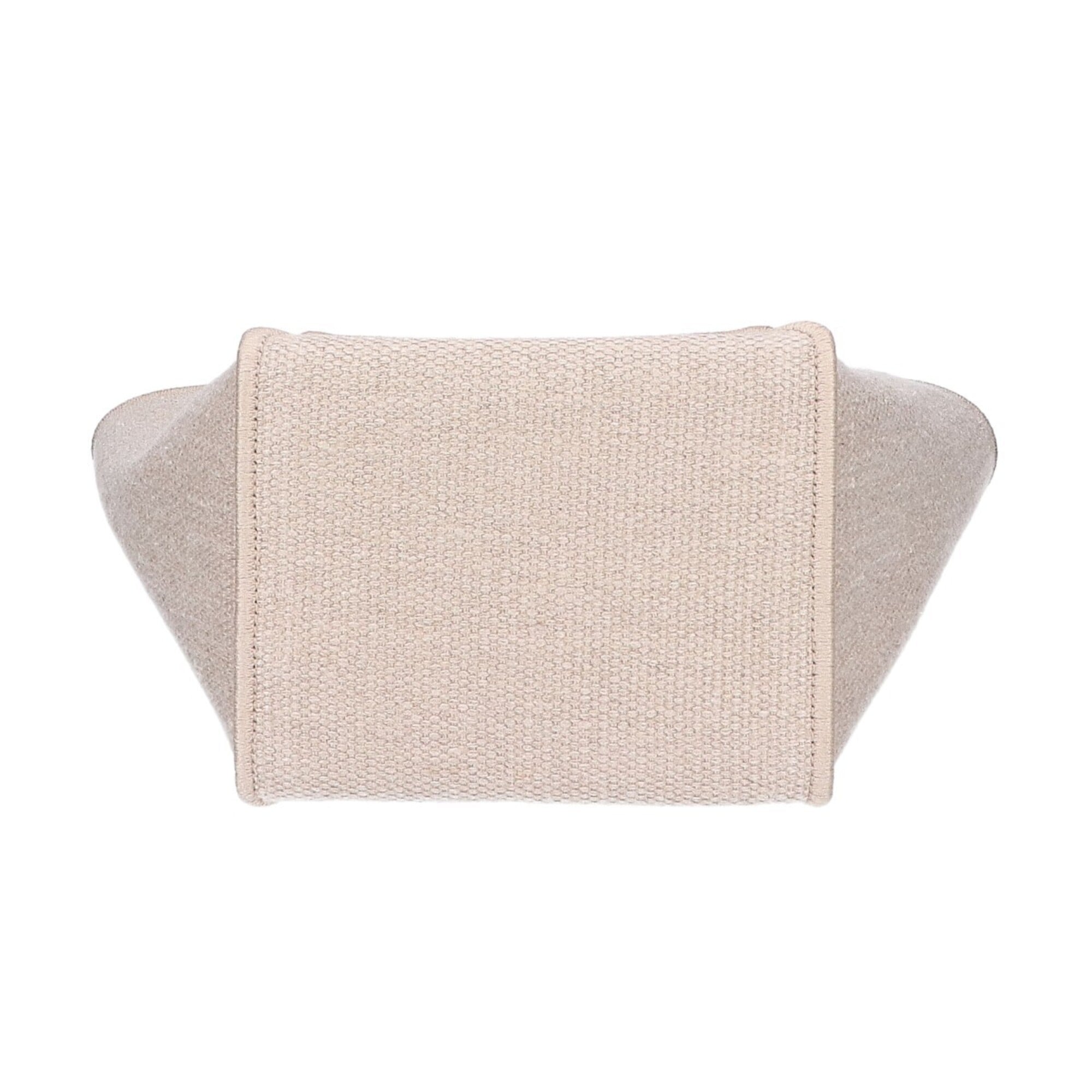 Tod's Beige Linen Tote Bag (Pre-Owned)