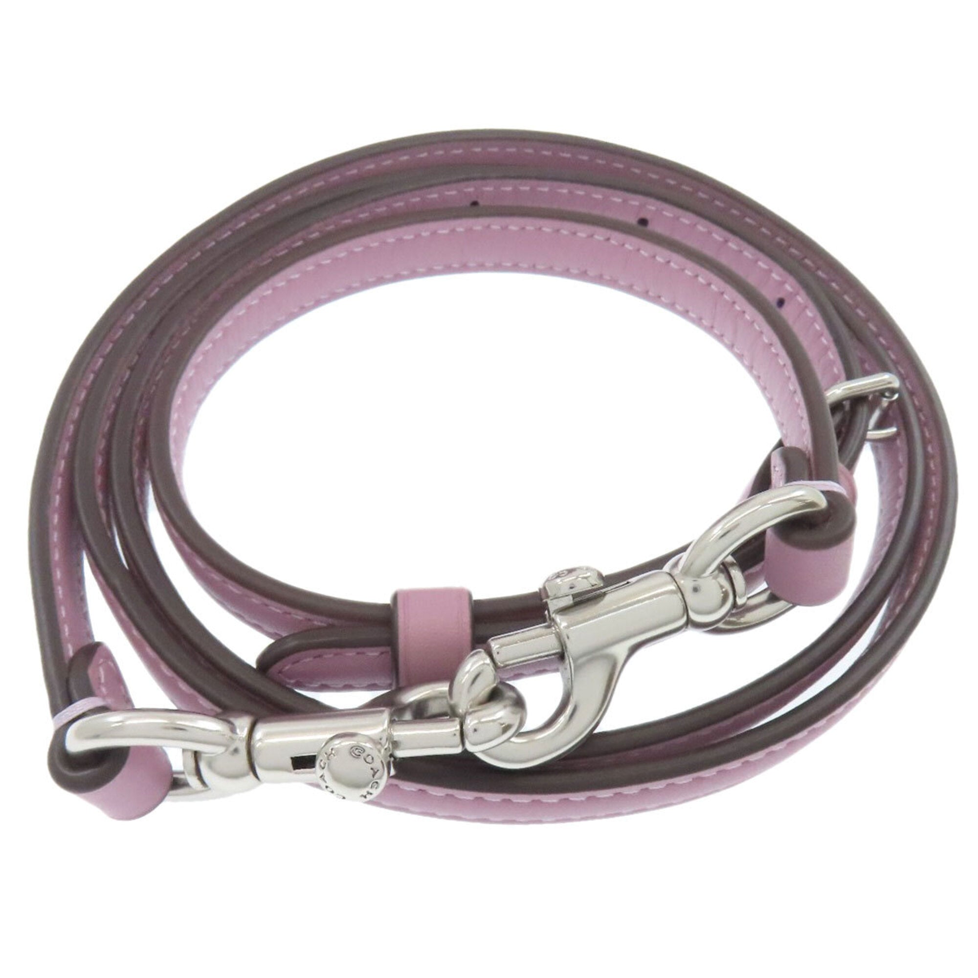 Coach Pink Leather Handbag (Pre-Owned)