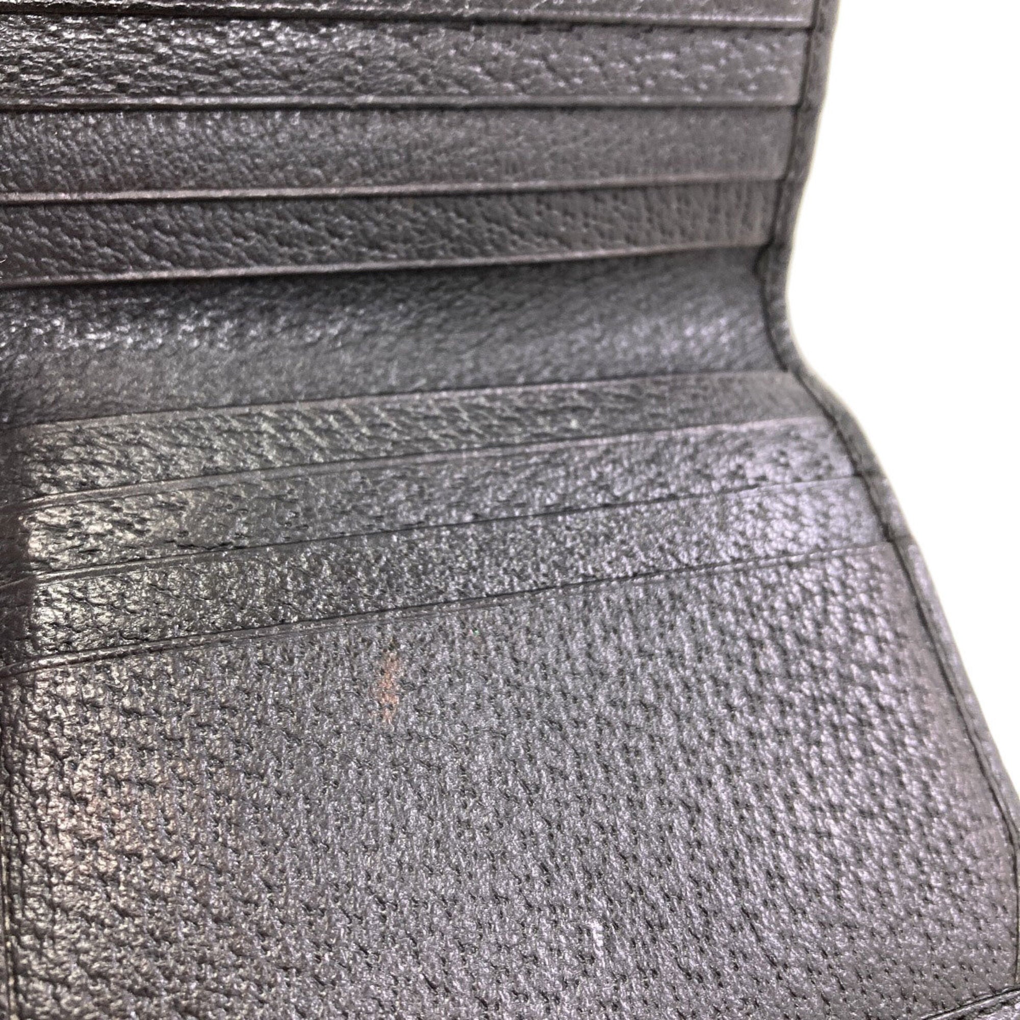 Gucci Black Canvas Wallet (Bi-Fold) (Pre-Owned)