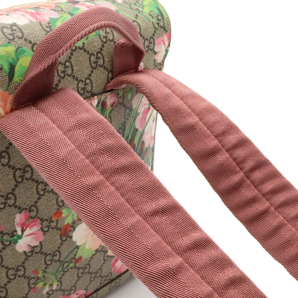 Gucci Beige Pink Multi-Color Pink Gg Supreme Backpack (Pre-Owned)