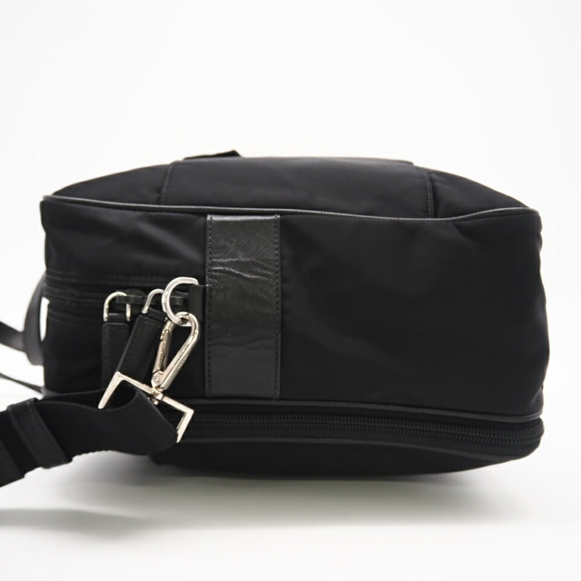 Prada Saffiano Black Saffiano Briefcase (Pre-Owned)