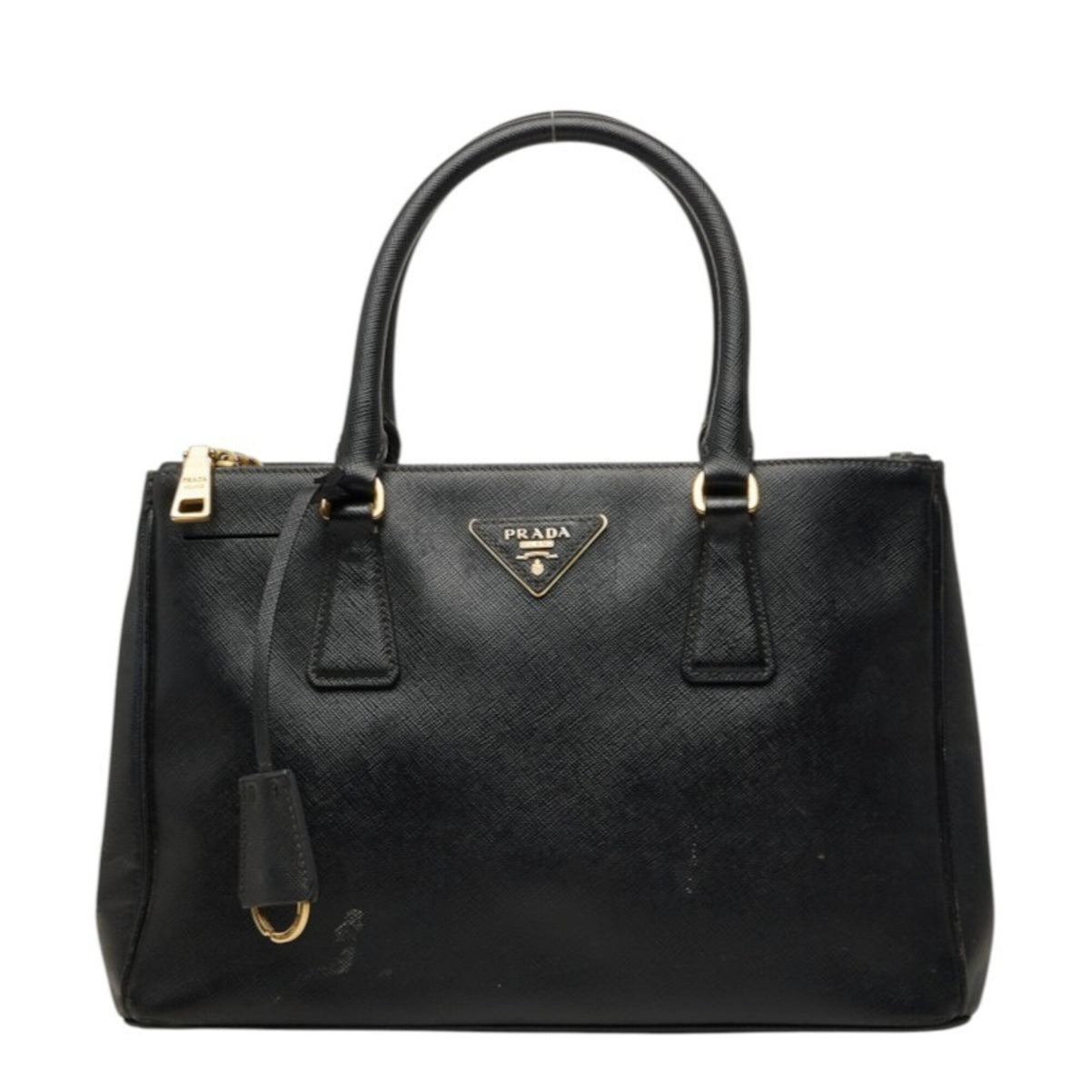 Prada Black Leather Handbag (Pre-Owned)
