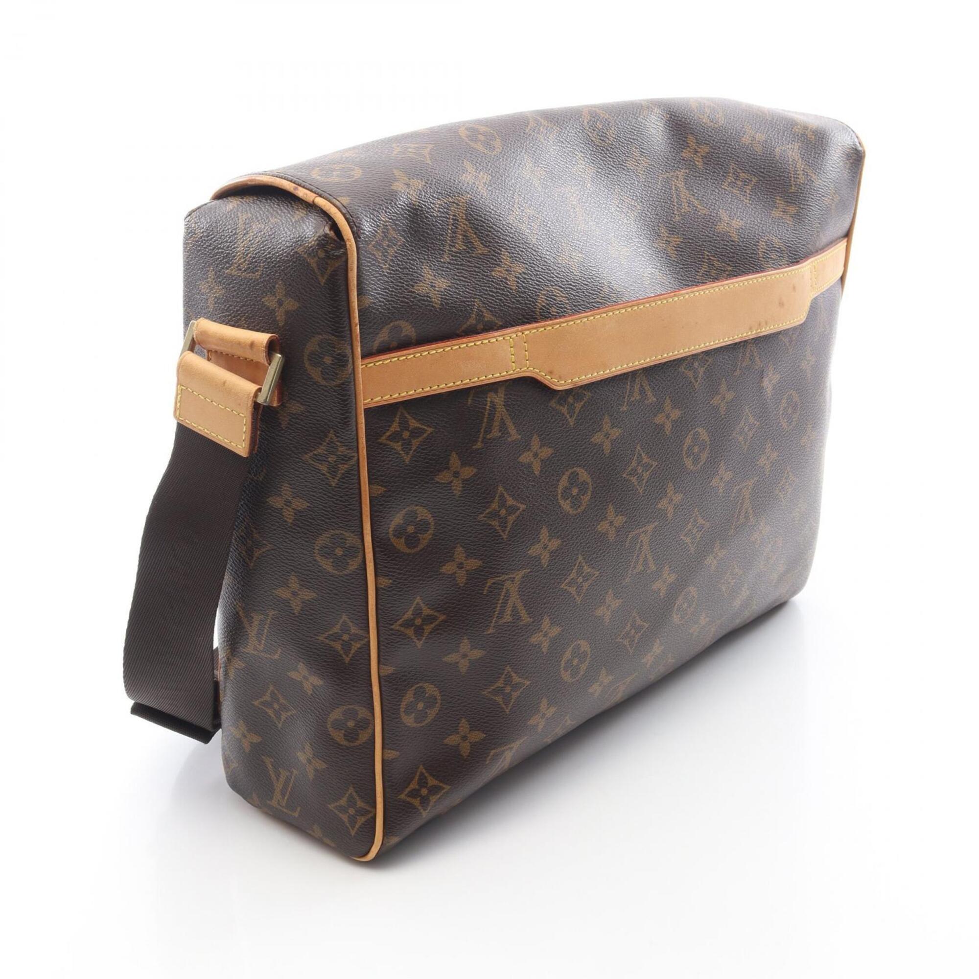 Louis Vuitton Brown Monogram Coated Canvas Handbag Shoulder Bag (Pre-Owned)