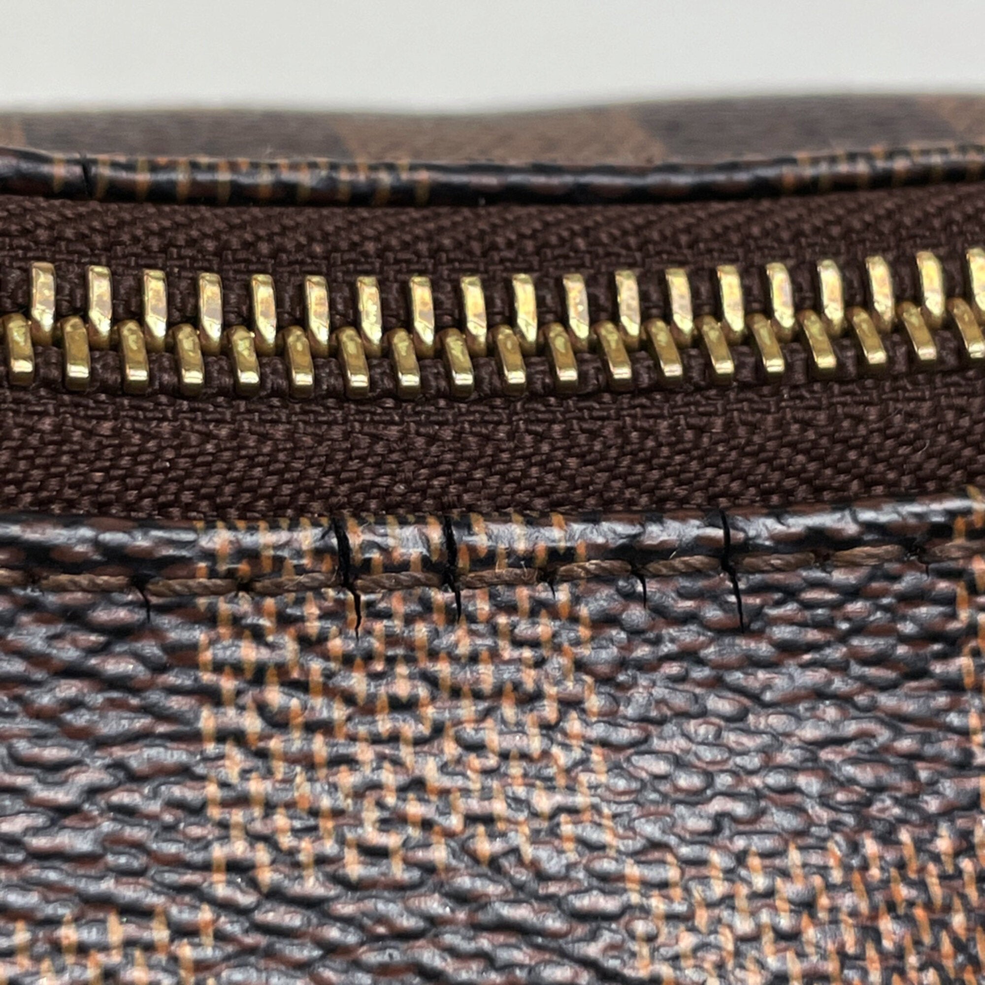 Louis Vuitton Brown Damier Canvas Damier Canvas Shoulder Bag (Pre-Owned)