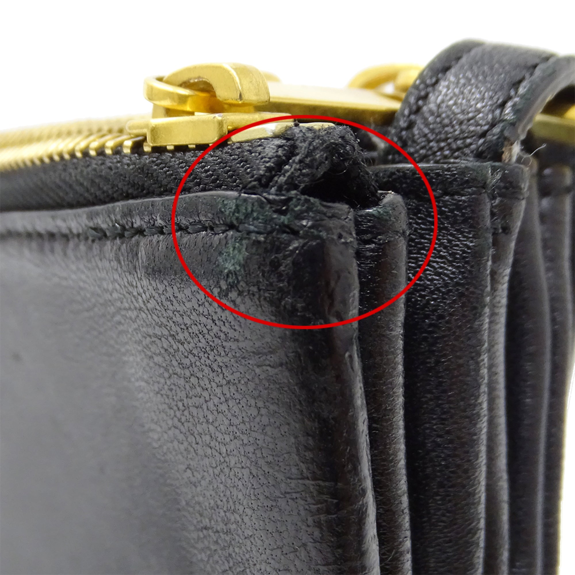 Celine Black Leather Handbag Shoulder Bag (Pre-Owned)