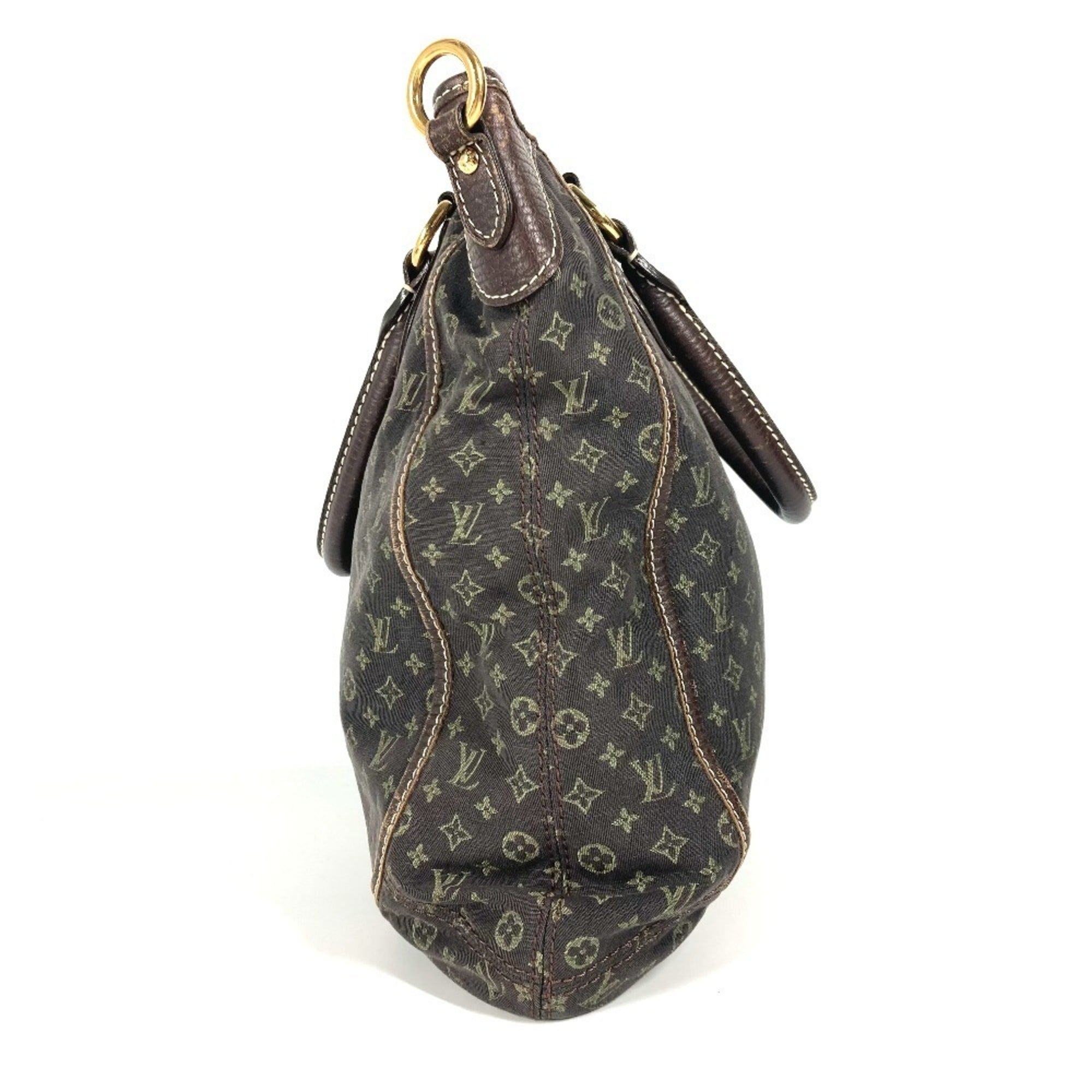 Louis Vuitton Brown Monogram Mini Handbag Shoulder Bag Tote Bag (Pre-Owned)