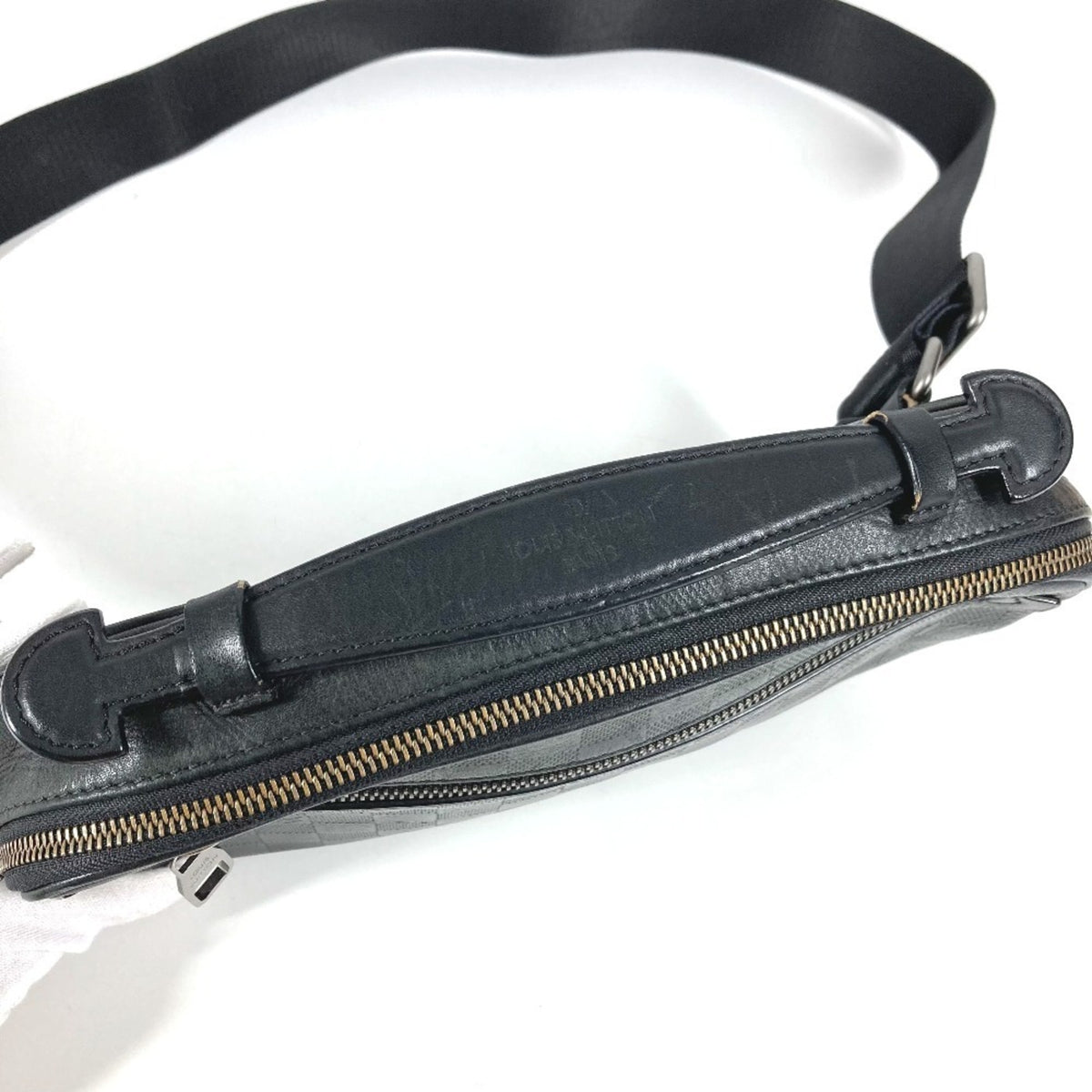 Louis Vuitton Black Onyx Damier Infini Handbag Sling Bag (Pre-Owned)
