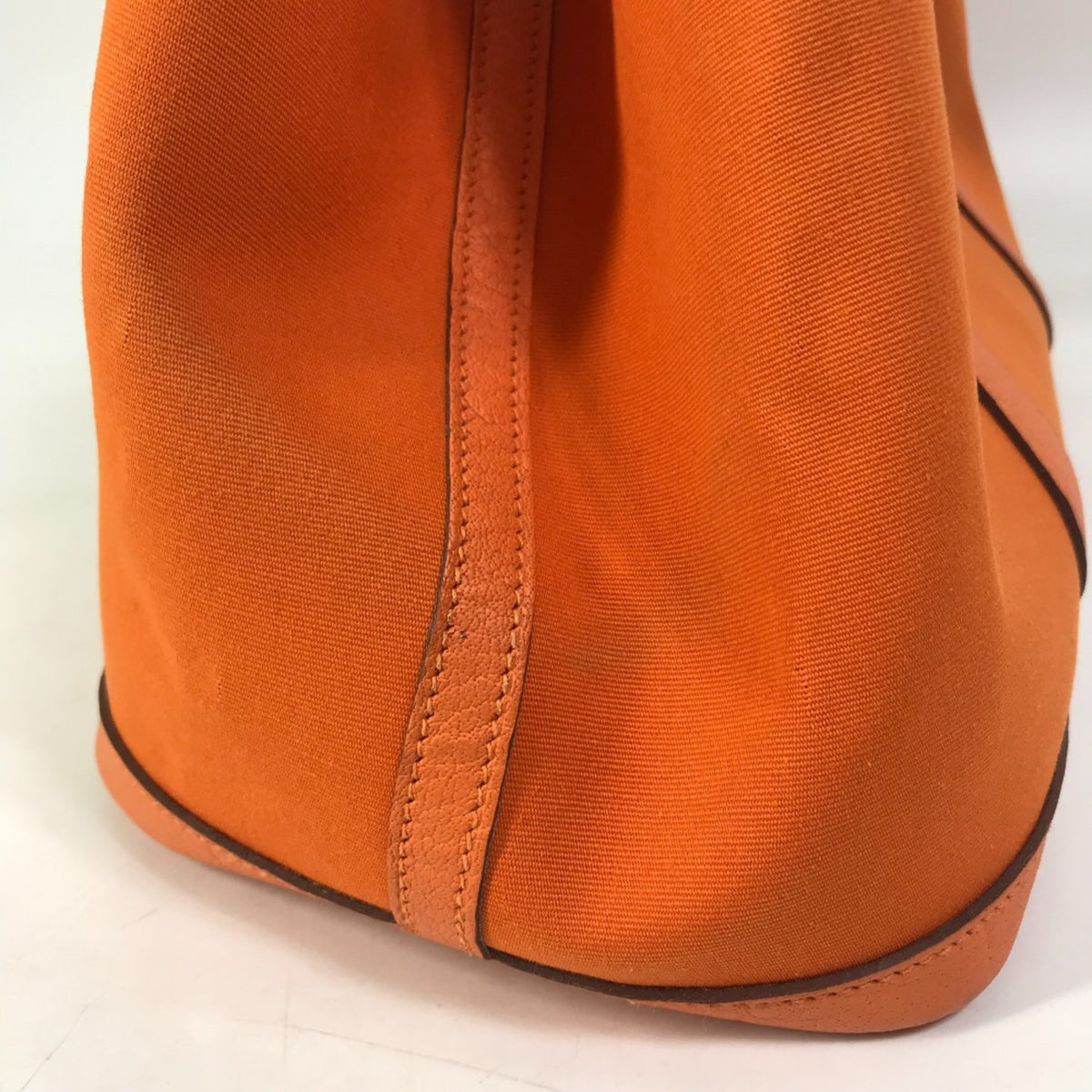 Hermes Orange Other Tote Bag (Pre-Owned)