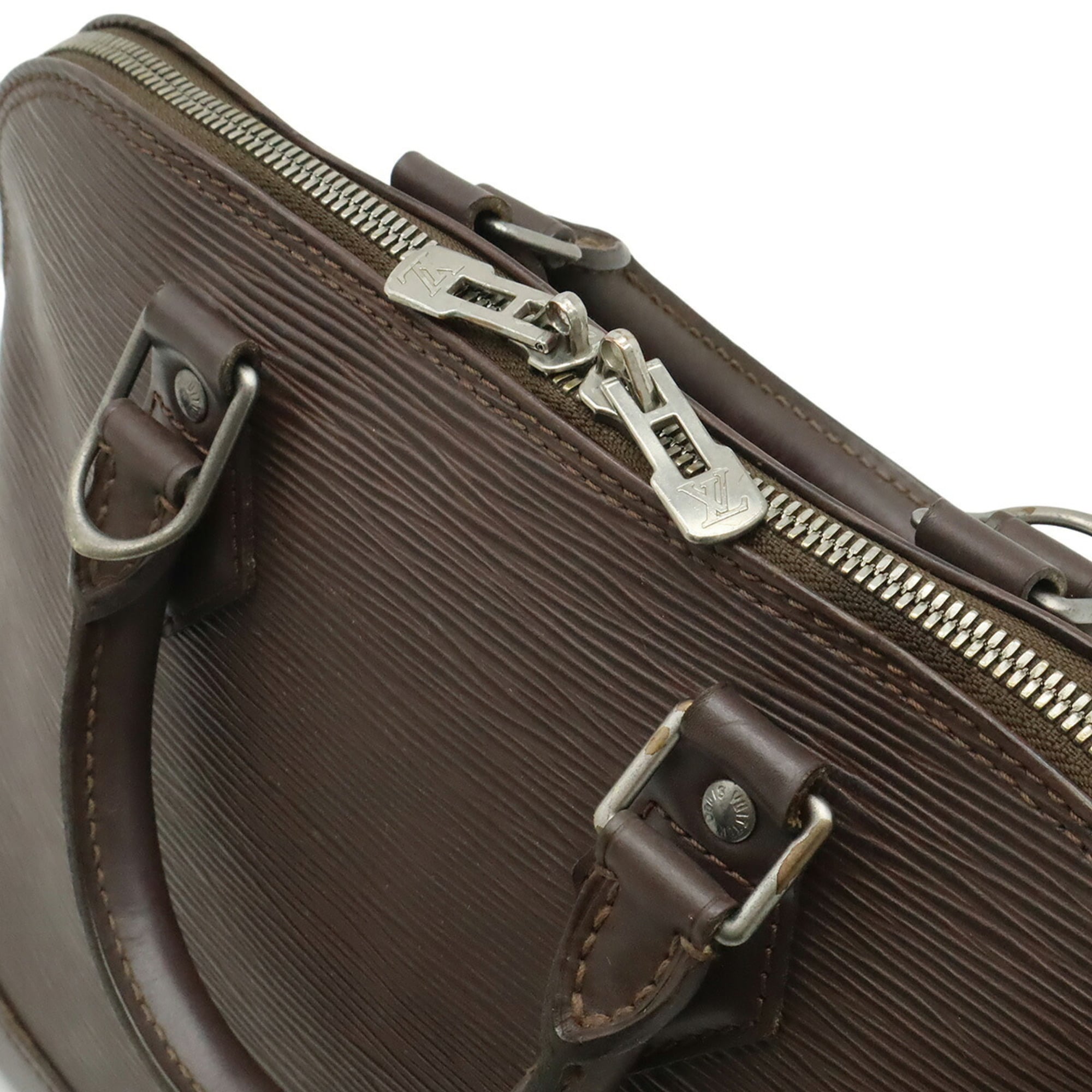 Louis Vuitton Moka Epi Leather Handbag (Pre-Owned)