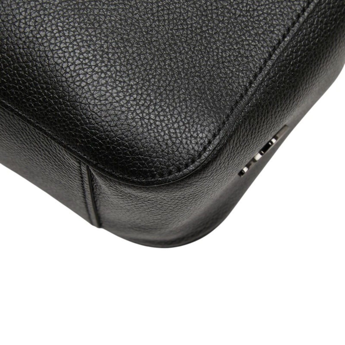 Christian Louboutin Black Leather Shoulder Bag (Pre-Owned)